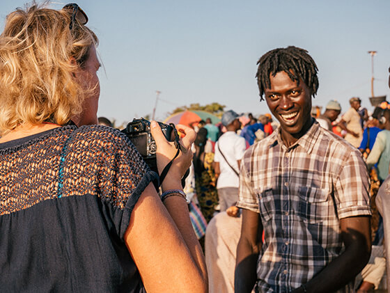 Reizen door Gambia